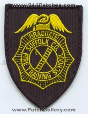 Suffolk County Fire Training School Graduate (New York)
Scan By: PatchGallery.com
Keywords: co.