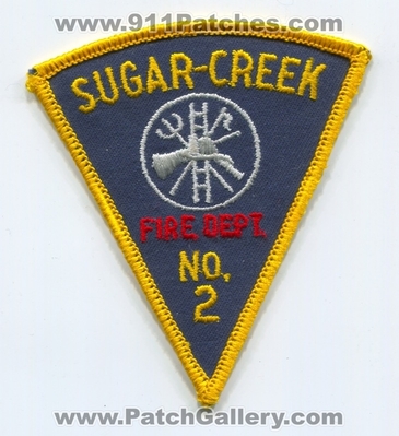 Sugar-Creek Fire Department Number 2 Patch (UNKNOWN STATE)
Scan By: PatchGallery.com
Keywords: dept. no. #2