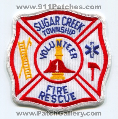 Sugar Creek Township Volunteer Fire Rescue Department 1 Patch (UNKNOWN STATE)
Scan By: PatchGallery.com
Keywords: twp. vol. dept.