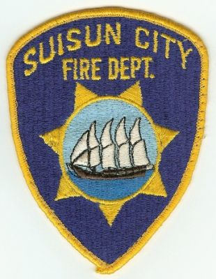 Suisun City Fire Dept
Thanks to PaulsFirePatches.com for this scan.
Keywords: california department
