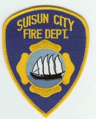 Suisun City Fire Dept
Thanks to PaulsFirePatches.com for this scan.
Keywords: california department