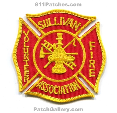Sullivan Volunteer Fire Association Patch (Maine)
Scan By: PatchGallery.com
Keywords: vol. assoc. assn. department dept.