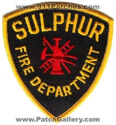 Sulphur Fire Department (Louisiana)
Scan By: PatchGallery.com
