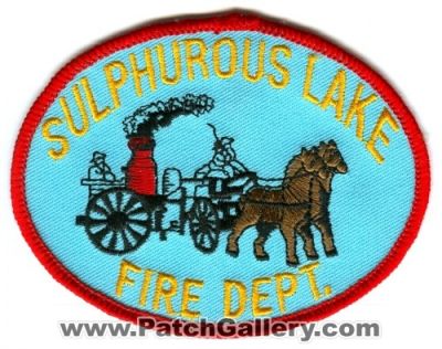 Sulphurous Lake Fire Department (Canada BC)
Scan By: PatchGallery.com
Keywords: dept.