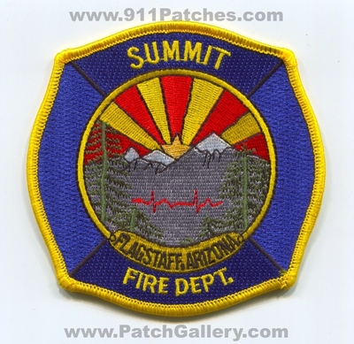 Summit Fire Department Flagstaff Patch (Arizona)
Scan By: PatchGallery.com
Keywords: dept.