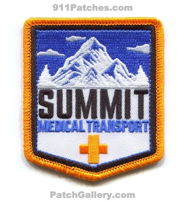Summit Medical Transport Patch (Colorado) (Confirmed)
[b]Scan From: Our Collection[/b]
Keywords: ems ambulance