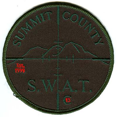 Summit County Sheriff S.W.A.T. (Colorado)
Scan By: PatchGallery.com
Keywords: swat