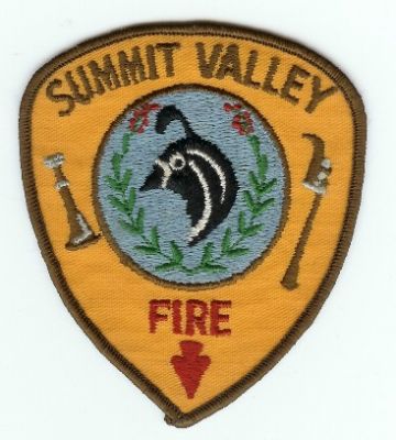 Summit Valley Fire
Thanks to PaulsFirePatches.com for this scan.
Keywords: california