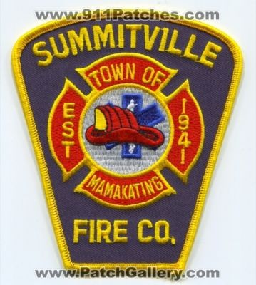 Summitville Fire Company (New York)
Scan By: PatchGallery.com
Keywords: town of mamakating co. department dept.