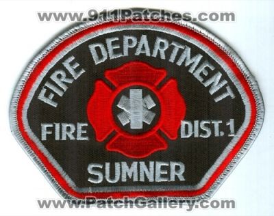Sumner Fire Department Pierce County District 1 Honor Guard Patch (Washington)
Scan By: PatchGallery.com
Keywords: dept. co. dist. number no. #1