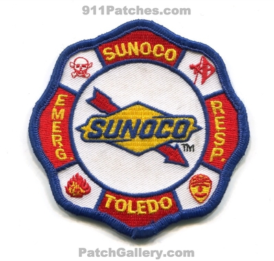 Sunoco Toledo Refinery Emergency Response Team ERT Patch (Ohio)
Scan By: PatchGallery.com
Keywords: oil gas petroleum industrial plant fire department dept. ems hazmat haz-mat