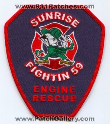 Sunrise Fire Rescue Department Station 59 (Florida)
Scan By: PatchGallery.com
Keywords: dept. company co. engine fightin