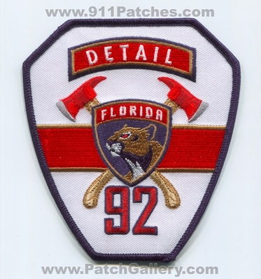 Sunrise Fire Rescue Department Station 92 Patch (Florida)
Scan By: PatchGallery.com
Keywords: dept. company co. panthers nhl hockey team