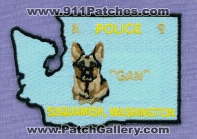 Suquamish Police Department K-9 (Washington)
Thanks to apdsgt for this scan.
Keywords: dept. k9 gam