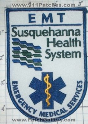 Susquehanna Health System Emergency Medical Services EMT (Pennsylvania)
Thanks to swmpside for this picture.
Keywords: ems technician