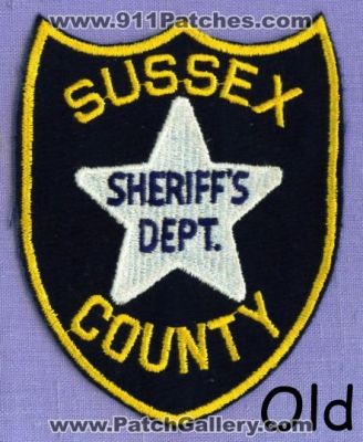 Sussex County Sheriff's Department (New Jersey)
Thanks to apdsgt for this scan.
Keywords: sheriffs dept.