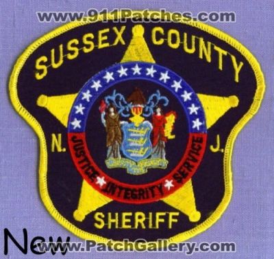 Sussex County Sheriff's Department (New Jersey)
Thanks to apdsgt for this scan.
Keywords: sheriffs dept. n.j.