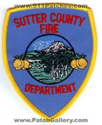 Sutter County Fire Department (California)
Thanks to Paul Howard for this scan.
Keywords: dept.