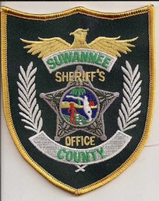 Suwannee County Sheriff's Office
Thanks to EmblemAndPatchSales.com for this scan.
Keywords: florida sheriffs