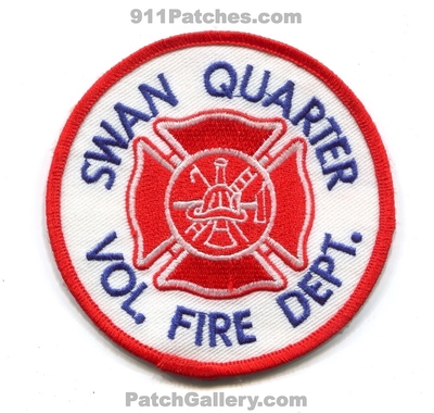 Swan Quarter Volunteer Fire Department Patch (North Carolina)
Scan By: PatchGallery.com
Keywords: vol. dept.