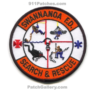 Swannanoa Fire Department Search and Rescue Patch (North Carolina)
Scan By: PatchGallery.com
Keywords: dept. f.d. & sar