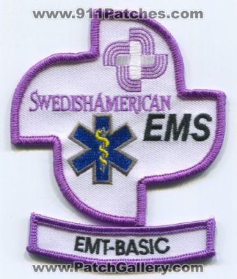 Swedish American Emergency Medical Services EMT Basic (Illinois)
Scan By: PatchGallery.com
Keywords: ems ambulance