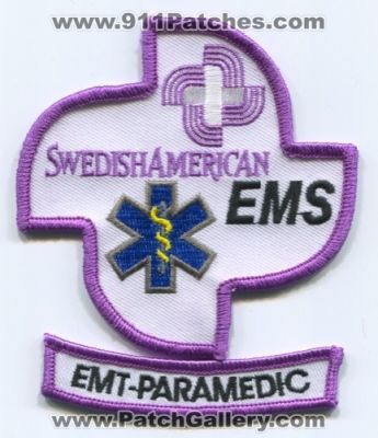 Swedish American Emergency Medical Services EMT Paramedic (Illinois)
Scan By: PatchGallery.com
Keywords: ems ambulance