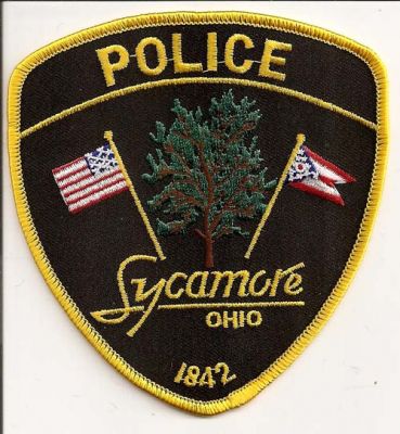 Sycamore Police
Thanks to EmblemAndPatchSales.com for this scan.
Keywords: ohio