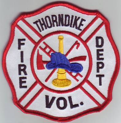 Thorndike Vol Fire Dept (Maine)
Thanks to Dave Slade for this scan.
Keywords: volunteer department