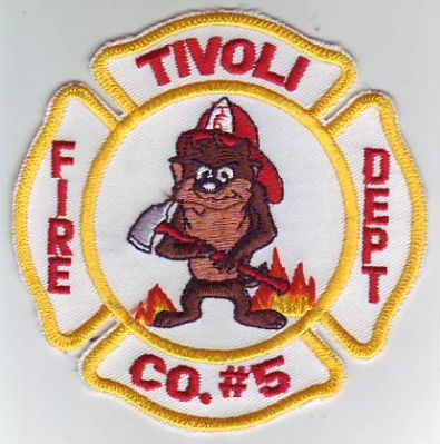 Tivoli Fire Dept Co #5 (New York)
Thanks to Dave Slade for this scan.
Keywords: department company number