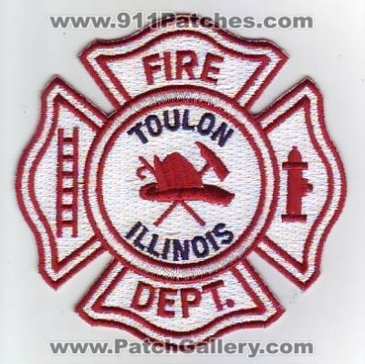 Toulon Fire Department (Illinois)
Thanks to Dave Slade for this scan.
Keywords: dept.