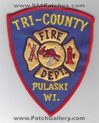 Tri-County Fire Department (Wisconsin)
Thanks to Dave Slade for this scan.
Keywords: dept. pulaski wi.