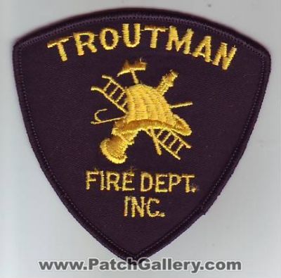 Troutman Fire Department (North Carolina)
Thanks to Dave Slade for this scan.
Keywords: dept