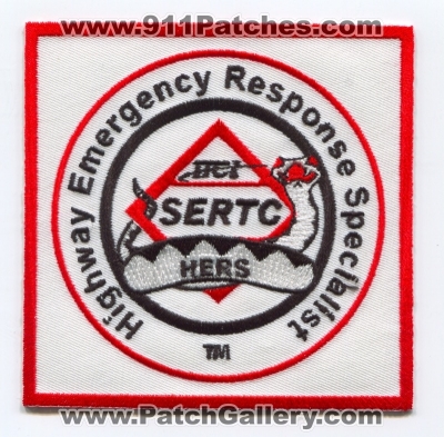 TTCI Highway Emergency Response Specialist Patch (Colorado)
[b]Scan From: Our Collection[/b]
Keywords: transportation technology test center inc. hers sertc tm secuity and emergency response training center