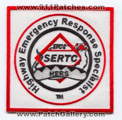 TTCI Highway Emergency Response Specialist Patch (Colorado)
[b]Scan From: Our Collection[/b]
Keywords: transportation technology test center inc. hers sertc tm secuity and emergency response training center
