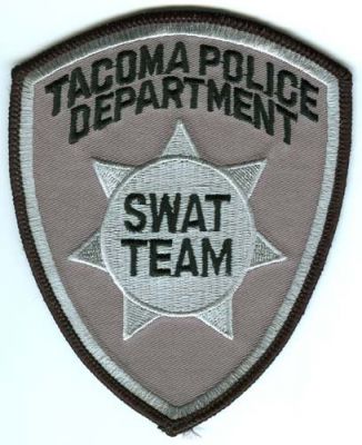 Tacoma Police Department SWAT Team (Washington)
Scan By: PatchGallery.com
