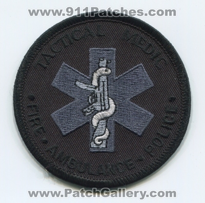 Tactical Medic Fire Ambulance Police Patch (UNKNOWN STATE)
Scan By: PatchGallery.com
Keywords: paramedic ems swat tems