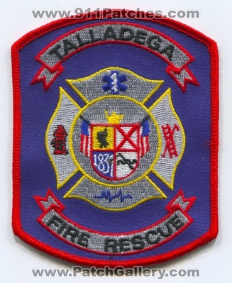 Talladega Fire Rescue Department Patch (Alabama)
Scan By: PatchGallery.com
Keywords: dept. 1834