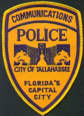 Tallahassee Police Communications
Thanks to EmblemAndPatchSales.com for this scan.
Keywords: florida city of