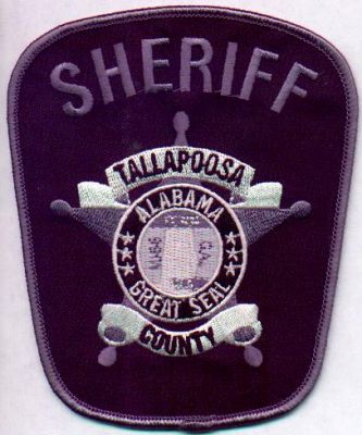 Tallapoosa County Sheriff
Thanks to EmblemAndPatchSales.com for this scan.
Keywords: alabama