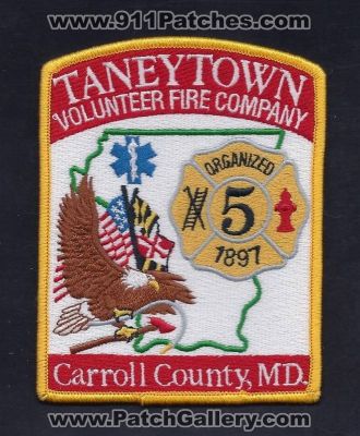 Taneytown Volunteer Fire Company 5 (Maryland)
Thanks to Paul Howard for this scan.
Keywords: carroll county md.