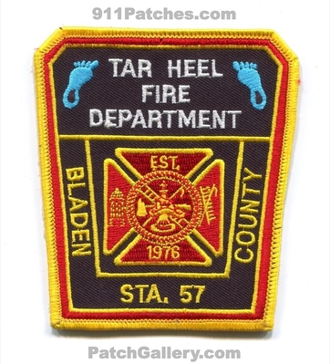 Tar Heel Fire Department Station 57 Bladen County Patch (North Carolina)
Scan By: PatchGallery.com
Keywords: dept. co.