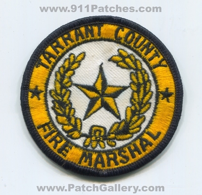 Tarrant County Fire Marshal Patch (Texas)
Scan By: PatchGallery.com
Keywords: co. department dept.