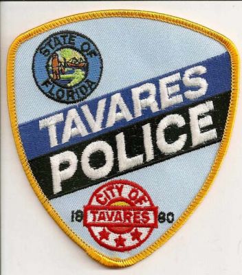 Tavares Police
Thanks to EmblemAndPatchSales.com for this scan.
Keywords: florida city of