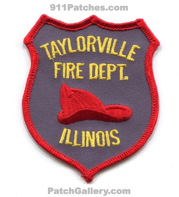 Taylorsville Fire Department Patch (Illinois)
Scan By: PatchGallery.com
Keywords: dept.