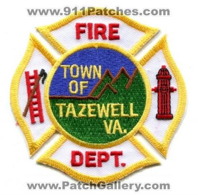 Tazewell Fire Department (Virginia)
Scan By: PatchGallery.com
Keywords: town of dept. va.