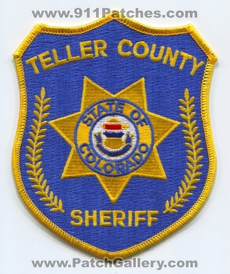 Teller County Sheriffs Office Patch (Colorado)
Scan By: PatchGallery.com
Keywords: co. department dept. police