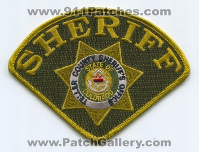 Teller County Sheriffs Office Patch (Colorado)
Scan By: PatchGallery.com
Keywords: co. department dept. police