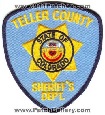 Teller County Sheriff's Department (Colorado)
Scan By: PatchGallery.com
Keywords: sheriffs dept.