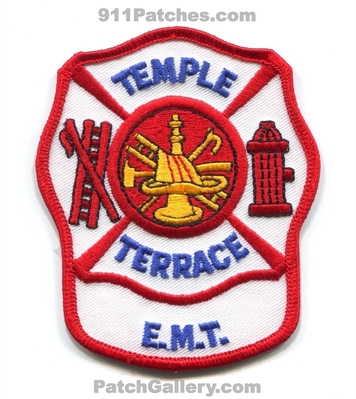 Temple Terrace Fire Department EMT Patch (Florida)
Scan By: PatchGallery.com
Keywords: dept. e.m.t.